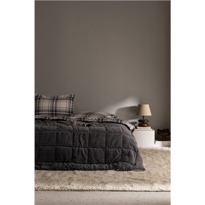 Beth Tek Kişilik Wellsoft Comforter Set - Antrasit