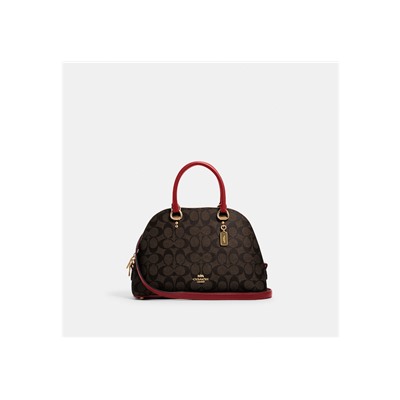 Katy Satchel In Signature Canvas