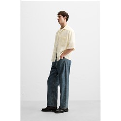 CAMISA JACQUARD CUADROS