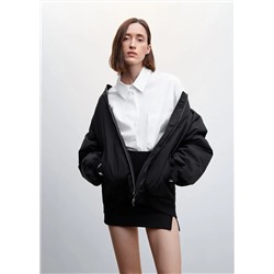 Falda abertura bajo -  Mujer | MANGO OUTLET Melilla