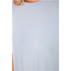 Camisón midi viscosa brillos azul