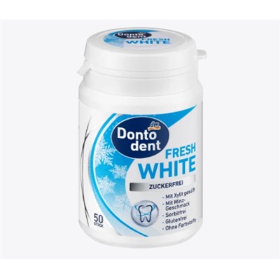Kaugummi, Fresh White mit Xylit, 50 St