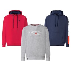 LIVERGY Herren Sweatpullover, in weicher Sweat-Qualität, mit Baumwolle