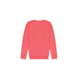 Kız Çocuk Pembe Basic Kazak