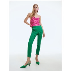 Zigarettenhose mit elastischem Bund