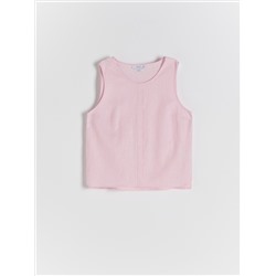 Bluse aus Leinenmischung