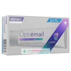 Elmex Professional - Opti-émail - Dentifrice Haute Résistance 2x75 ml