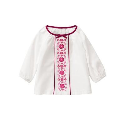 Floral Peasant Top
