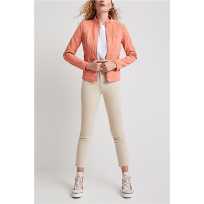 Chaqueta biker slim