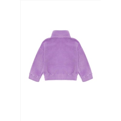 Çocuk Lila Sweatshirt