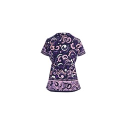 koi Scrubs Penny Lane Print Top