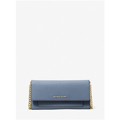 MICHAEL MICHAEL KORS Jet Set Medium Saffiano Leather 2-in-1 Convertible Crossbody Bag