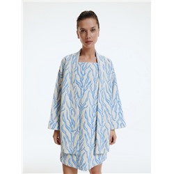 Gemusterter Kimono
