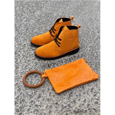 AB.Zapatos 1619/2 New R MANDARINA+Pelle PULSERA NARANJA АКЦИЯ
