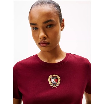 Embroidered Laurel Leaf Logo T-Shirt