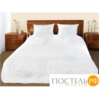 121763201 Одеяло Cotton light с волокном хлопка 172*205 Белый