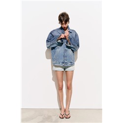 TRF OVERSIZE DENIM JACKET