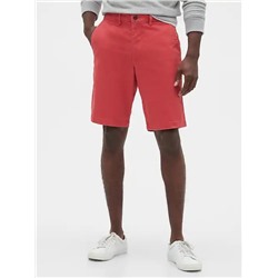 10" Essential Khaki Shorts