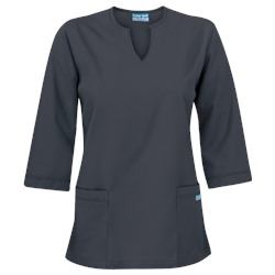 Butter-Soft Scrubs by UA™ Women's Solid 3/4 Sleeve V-Neck Top