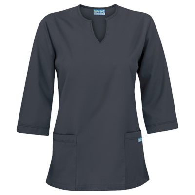 Butter-Soft Scrubs by UA™ Women's Solid 3/4 Sleeve V-Neck Top
