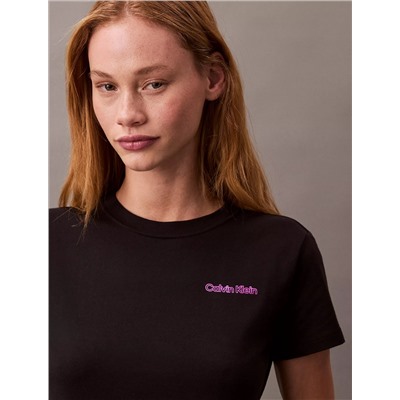 Foil Logo Graphic Slim T-Shirt