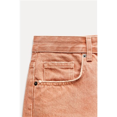 ZW COLLECTION STRAIGHT-LEG MID-RISE JEANS