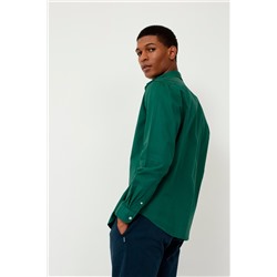 Camisa slim fit Verde