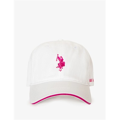 WOMENS TWILL MULTITONAL CENTER LOGO HAT