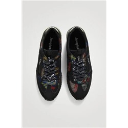 Sneaker retro runner print