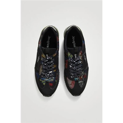 Sneaker retro runner print