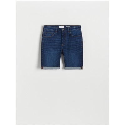 Shorts aus Denim im Slim-Fit