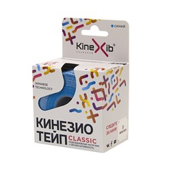 Кинезио тейп, 5 м x 5 см, синий