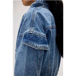 Bad Bear, Scarlett Denim Mavi Kadın Ceket