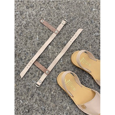 AB. Zapatos 320 taupe - karamelo