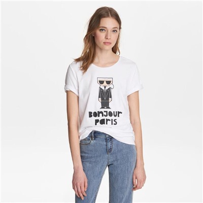 BONJOUR PARIS DOLL TEE