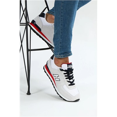 Hammer JackPeru Unisex Sneaker Günlük Spor Ayakkabı 19250 Kirli Beyaz Kırmızı
