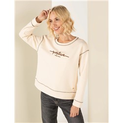 Krem Comfort Fit Sweatshirt