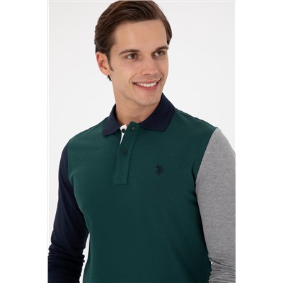 Erkek Koyu Yeşil Sweatshirt