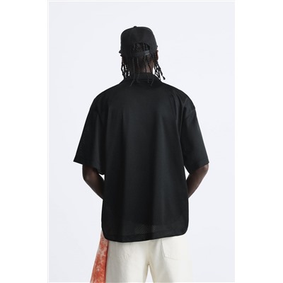 MESH TEXTURED SHIRT