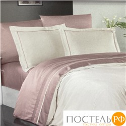 Постельное белье (Сатин де люкс) евро (Serenity Ivory/powder)