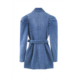 Vestido de tubo vaquero Azul claro