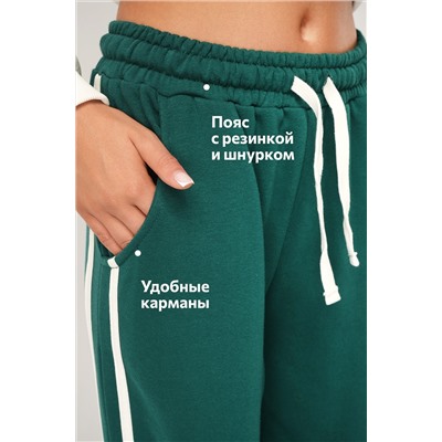 Женские брюки из футера двухнитки Happyfox
