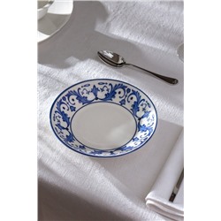 Reve Bleu Nuit Yemek Tabağı - 20 cm - Mavi/Beyaz