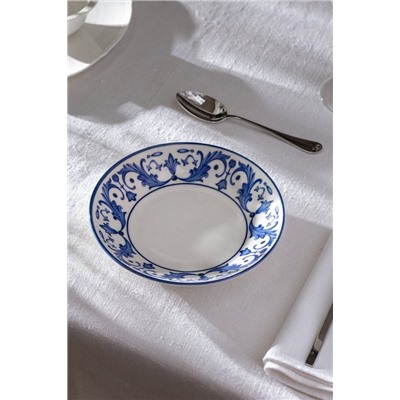 Reve Bleu Nuit Yemek Tabağı - 20 cm - Mavi/Beyaz