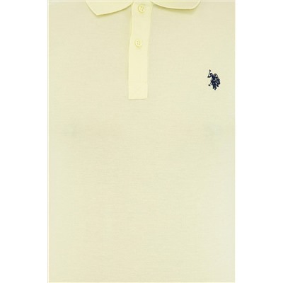 Erkek Su Yeşili Basic Polo Yaka Tişört