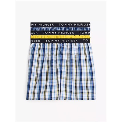 Tommy Logo Woven Boxer 3-Pack