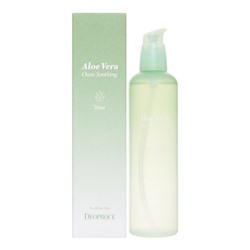 DEOPROCE ALOE VERA OASIS TONER Успокаивающий и увлажняющий тонер для лица с экстрактом алоэ вера 150мл