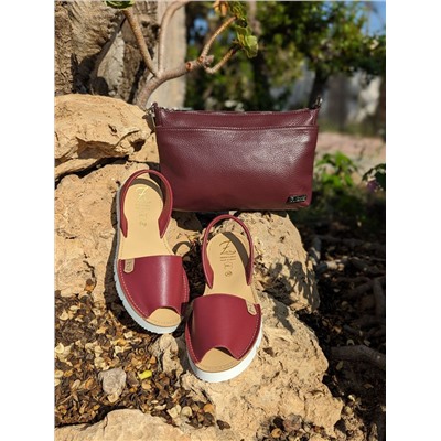 AB.Zapatos · 3202 · Granate+Ab.Zapatos PELLE Mia (720) БОРДОВЫЙ АКЦИЯ