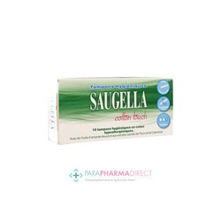 Saugella Cotton Touch Tampons Hygiéniques Normal x16