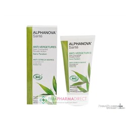 Alphanova Santé Anti-Vergetures Soin Concentré Double Action BIO 150ml